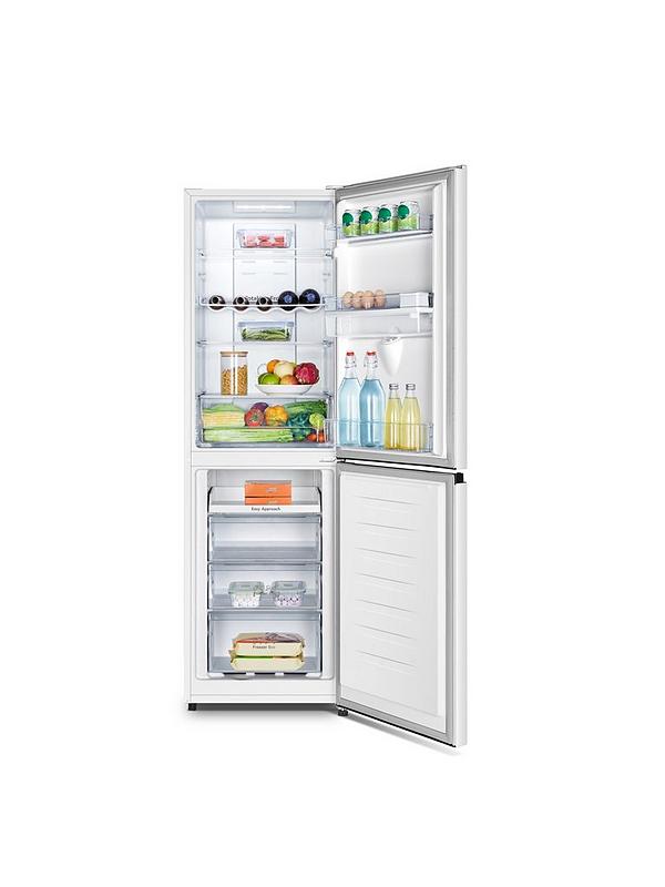Hisense RB327N4WWE 55cm Wide, Total No Frost, Freestanding Fridge Freezer - White - Image 2
